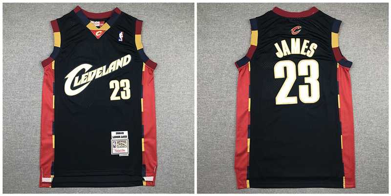 Cavaliers 23 Lebron James Black 2008-09 Hardwood Classics Jersey,We sell and wholesale Cavaliers 23 Lebron James Black 2008-09 Hardwood Classics Jersey on line form chian!